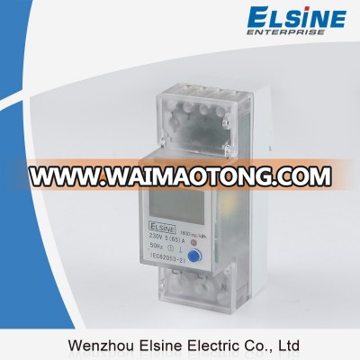 Elsine DDS238-2 ZN/S single phase din rail type multi-function energy meter