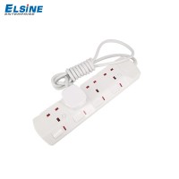 individual switches light uk power extension cord sockets electrical 13A 250V PP material