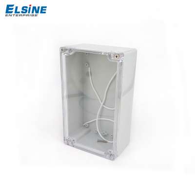 transparent plastic waterproof electric box (ABS) anticorrosion function box IP65