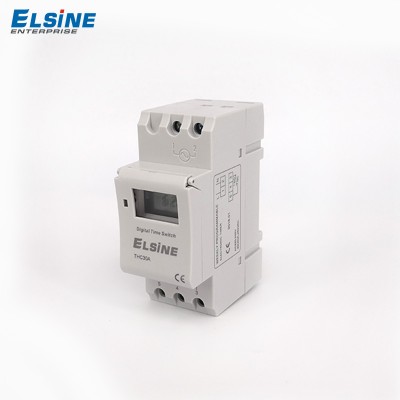 Wenzhou manual timer digital clock operated switch 220v Din rail mounting atoumic time switch