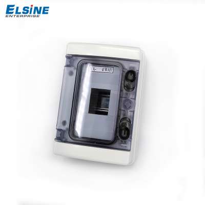 Elsine high quality plastic waterproof distribution box-HA Series( IP65 ) 4 way distribution board