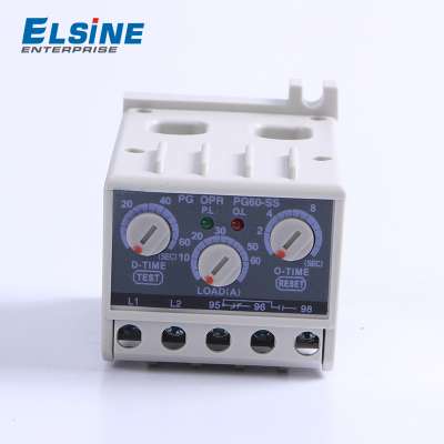 Elsine Electronic Ground Fault Relay Digital Overload Relay