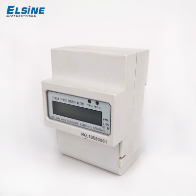 Single phase three wire energy meter 5(60)A fast Production Elsine DDS238-4 RL