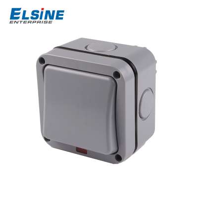 IP66 WP30 20A 1 gang double pole Weatherproof out door switch