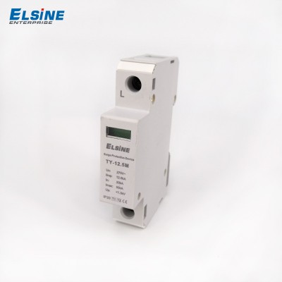 Best AC SPD 275/350V Lightning Surge Protector Device AC surge arrester TY-12.5M single phase