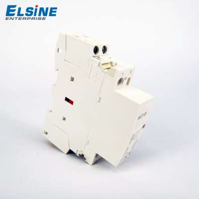 16A 25A 63A 100A Manual style safe and reliable ac modular contactor WCT-25 2P