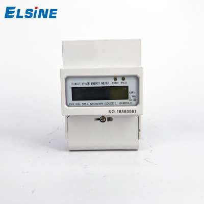 high quality 5(60)A 230V voltage current DDS238-4- R single phase Din rail KWH Watt hour energy meter with RS485 FOB Referen