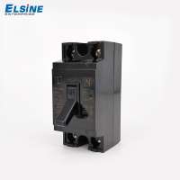 Elsine NT50 black circuit breaker 20amp miniature circuit breaker mcb safety and convenient