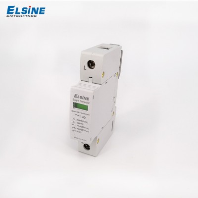 Elsine 385/500V AC Whole House Surge Protector SPD TY1-40 single phase