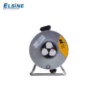 Four ways 16A 250V Power French Cable Reel