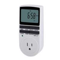 High quality Plug in weekly programmable digital timer switch US Type B plug socket indoor 120V